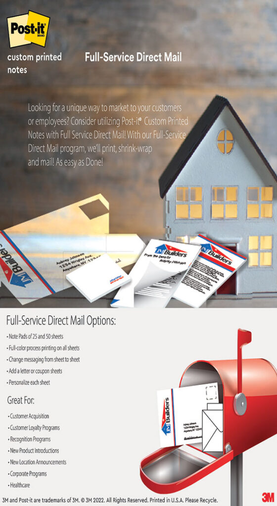 CB Marketing - 3M Direct Mailer Flyer